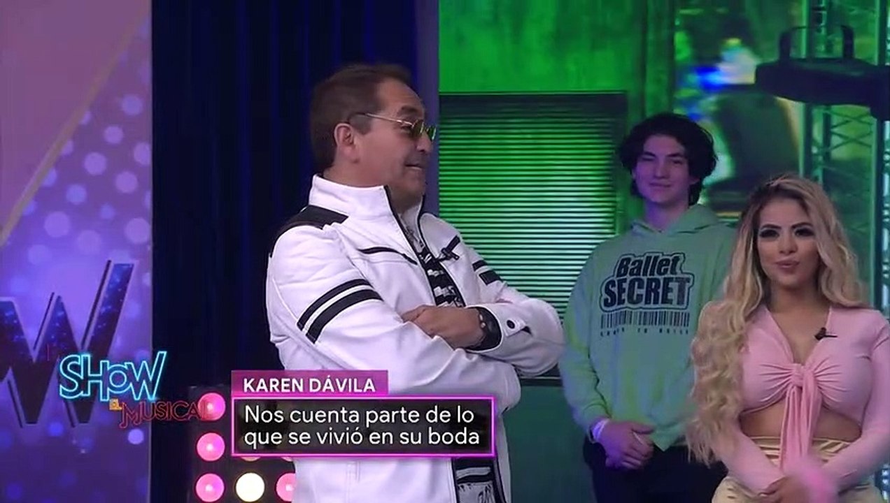 Karen Dávila habla de su excéntrica boda