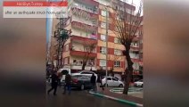 A building collapsed after a 7.8 magnitude earthquake struck in Haliliye, Turkey | Turkey Earthquake