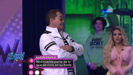Karen Dávila habla de su excéntrica boda