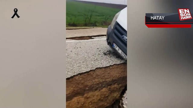 Kırıkhan-Reyhanlı yolunun geldiği son durum