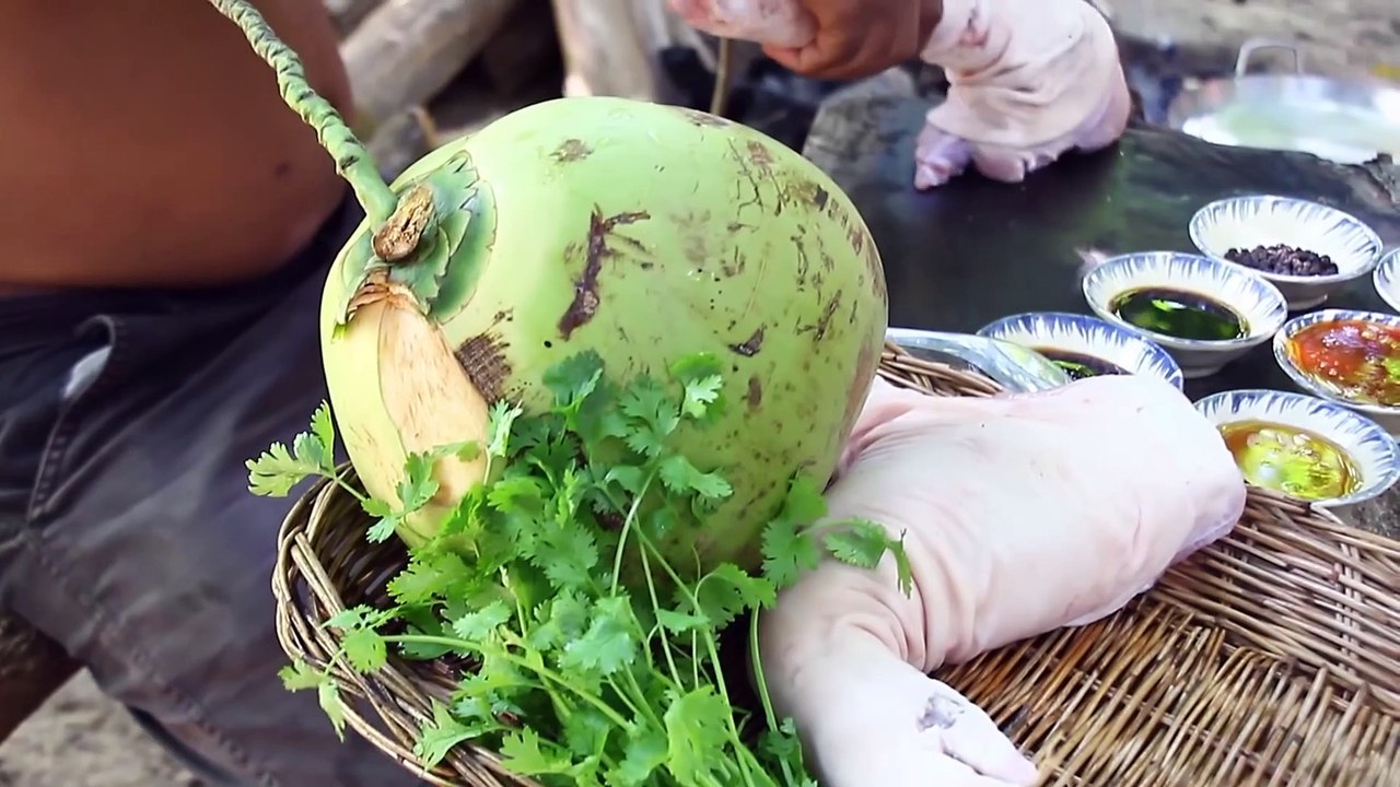 Cooking Pork Legs Recipe Eating So Tender Meat and Delicious - Cook Pig Leg Special Chinese Food