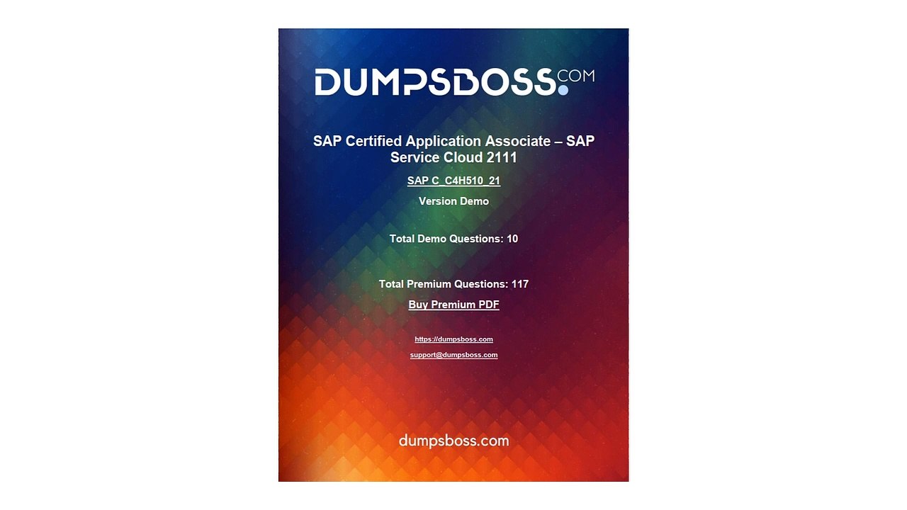 SAP Certified Application Associate – SAP Service Cloud 2111