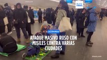 Rusia ataca de forma masiva con misiles contra varias ciudades ucranianas