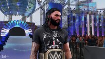 Roman Reigns The Head Of the Table Entrance 4k 60 Fps Wwe 2k23