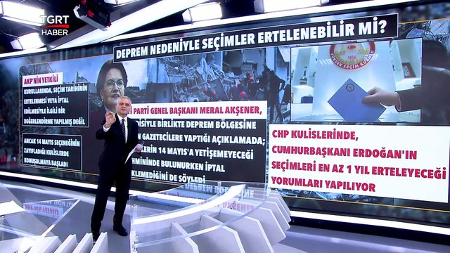 Deprem Nedeniyle Seçimler Ertelenecek mi? Kulislerde Ne Konuşuluyor? – TGRT Haber