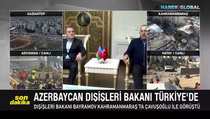 Azerbaycan Dışişleri Bakanı Bayramov Türkiye'de