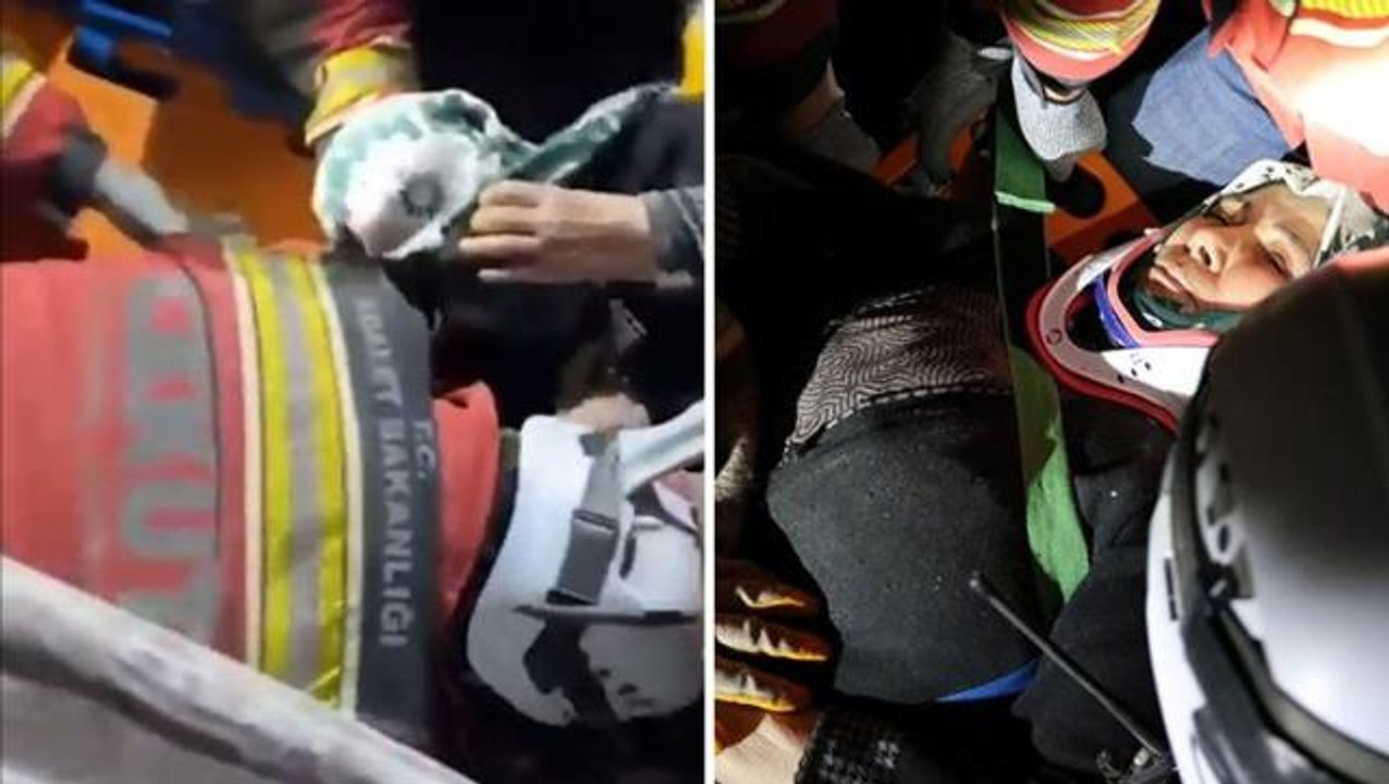 121 saat sonra enkazdan çıkarılan Menekşe teyzenin ilk sözü ağlattı: Dünya var mıymış?