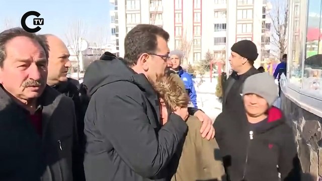 Ekrem İmamoğlu : Hiç yalnız değilsiniz, hep birlikteyiz''