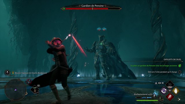 Hogwarts Legacy : Boss 03, Gardien de Pensine