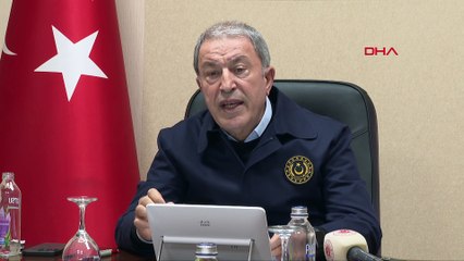 Bakan Hulusi Akar: Bölgede görev yapan arkadaşlarımızdan 4’ü şehit oldu