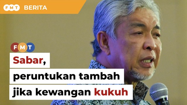 Sabar, PM tambah peruntukan jika kewangan negara kukuh, Zahid beritahu Ahli Parlimen