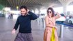 Nushrratt Bharuccha एअरपोर्ट पर ही पैपराजी फैन के साथ नाचने लगी