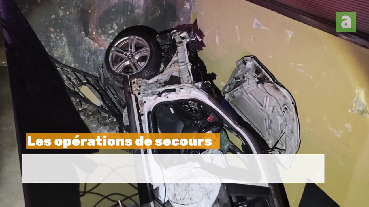 Spectaculaire accident à Bouge
