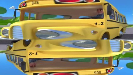 Cocomelon Wheels on the Bus Funny Sound Variation | Cool After Effects Animation 🚍