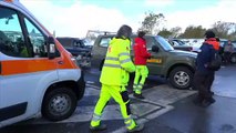 Etna, SP92 ancora chiusa: ruspe e spazzaneve in azione