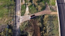 Siracusa, il fiume Anapo dopo l'esondazione: le immagini dal drone