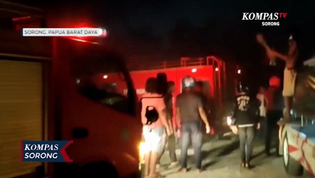 Ruang Unit Intel Kodim 1802 Sorong Terbakar