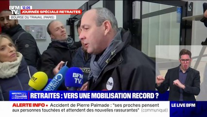 "Il y a un consensus total entre [les syndicats]", affirme Laurent Berger