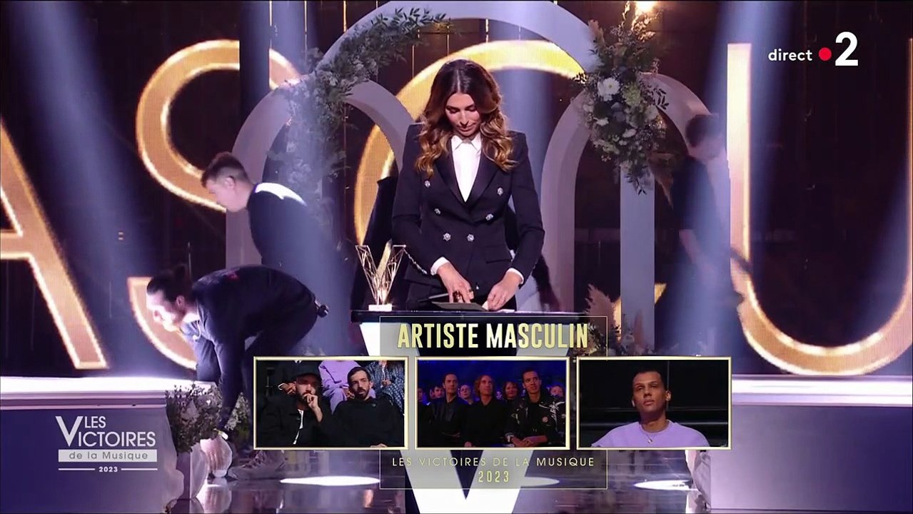 Stromae et Coralie Barbier aux Victoires de la musique