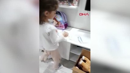 7 YAŞINDAKİ ECRİN BİRİKTİRDİĞİ PARALARI GÖNDERDİ, NOTU HERKESİ DUYGULANDIRDI