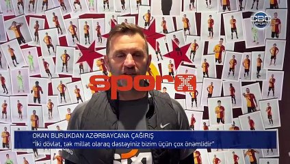 Okan Buruk'tan Azerbaycan'a teşekkür