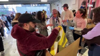 تجهيزات قافلة الأمم المتحدة لإغاثة المتضررين من زلزال تركيا وسوريا