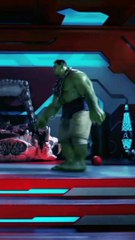 Hulk vs Thor Cute fight scene