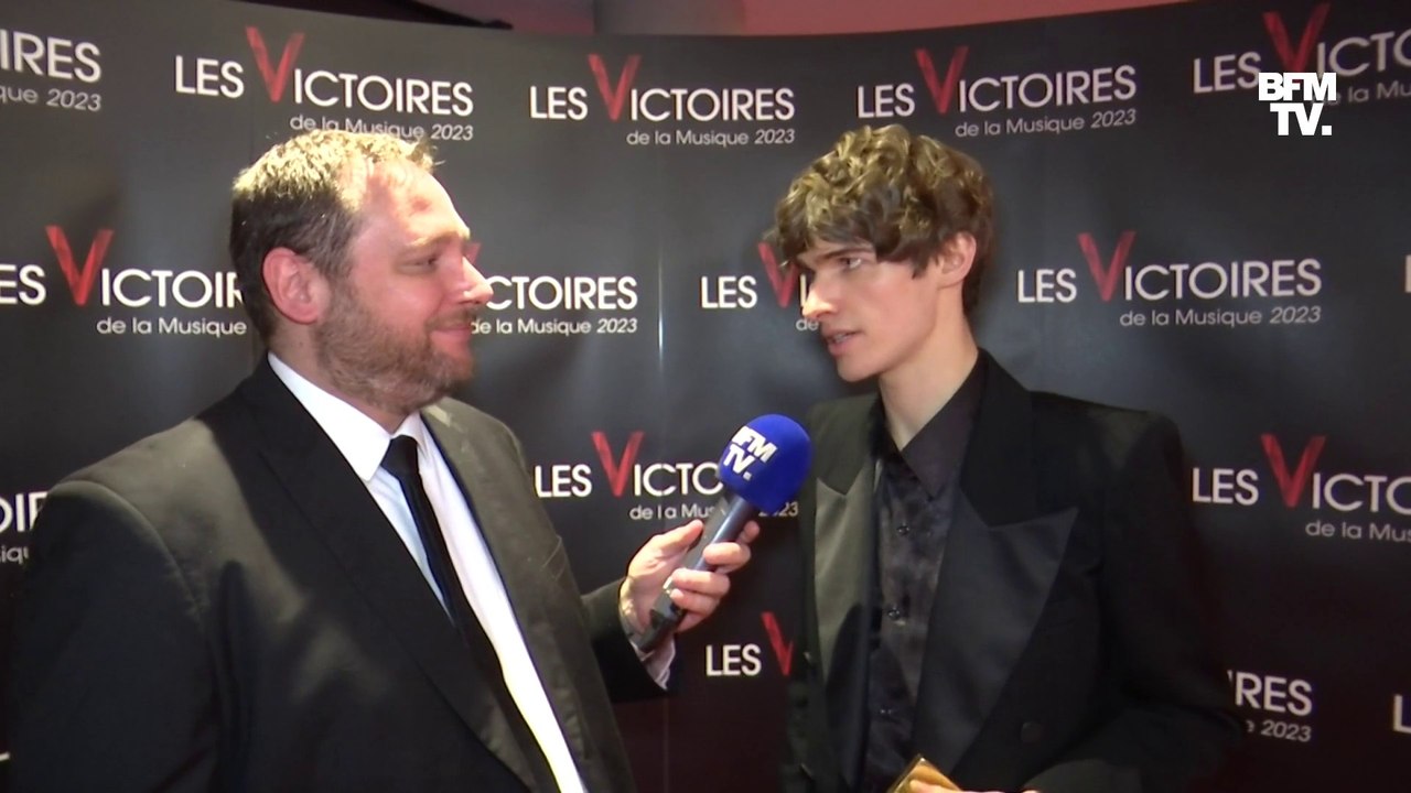 "C'est irréel, c'est beau", réagit Pierre De Maere, sacré révélation masculine des Victoires de la musique 2023