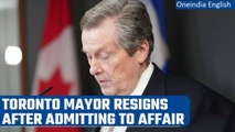 Toronto Mayor John Tory admits to having affair with member of his staff; he resigns | Oneindia News