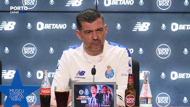 Sérgio Conceição faz a antevisão do jogo contra o Sporting