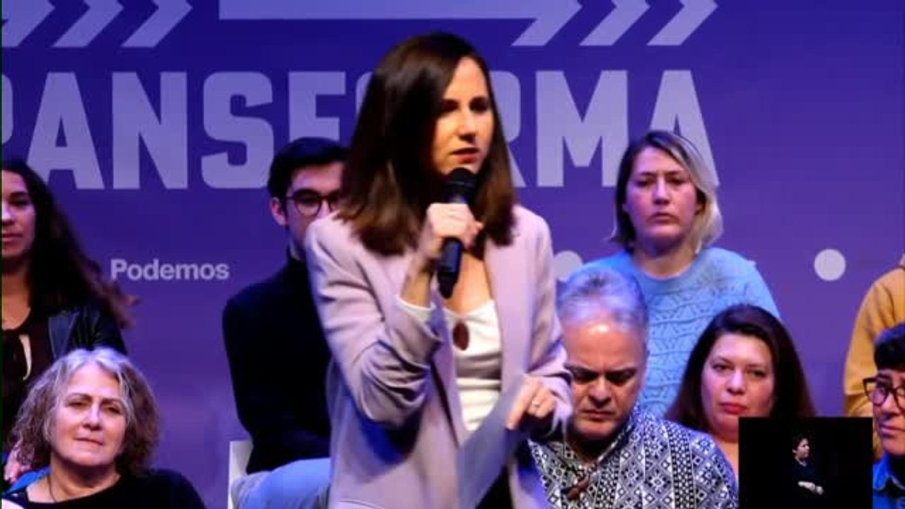Belarra, decepcionada con un PSOE al que "le han temblado las piernas" con la ley del 'Sólo sí es sí'