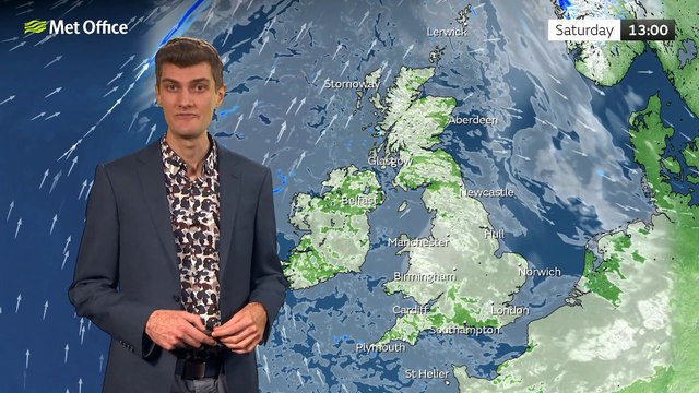 Met Office Afternoon Weather Forecast 11/02/23 - Often cloudy with some hill drizzle