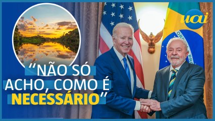 Lula 'acha' que EUA vão entrar no Fundo Amazônia