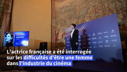 Pour être une femme au cinéma, "il faut trouver l'équilibre" dans la séduction (Binoche)