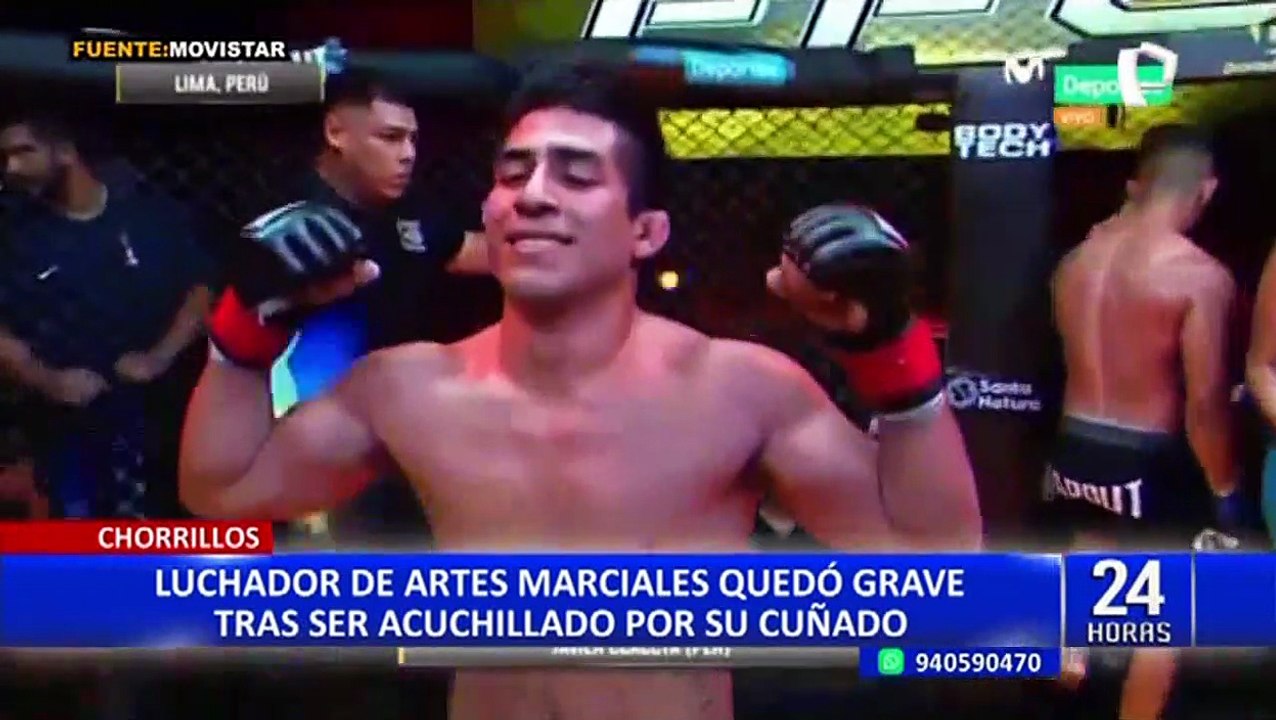 Chorrillos: luchador de artes marciales grave tras ser acuchillado por su cuñado