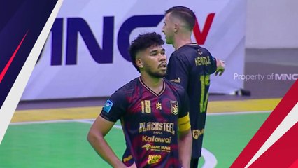 Highlight Pertandingan Liga Futsal Profesional 2023: Evan Quattrick, Black Steel Gulung IPC Pelindo 6-2