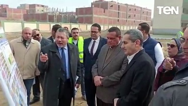 وزير التنمية المحلية ومحافظ الغربية يتفقدان مشاريع الإسكان الاجتماعي