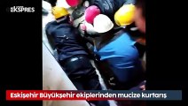 Eskişehir Büyükşehir Belediyesi ekiplerinden mucize kurtarış