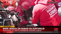 132. saatte enkaz altından çıkarılan babanın sözleri yürek dağladı