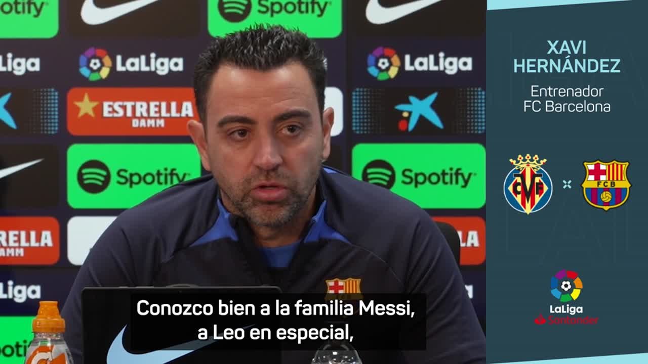 Xavi se pronuncia sobre las polémicas declaraciones de Matías Messi