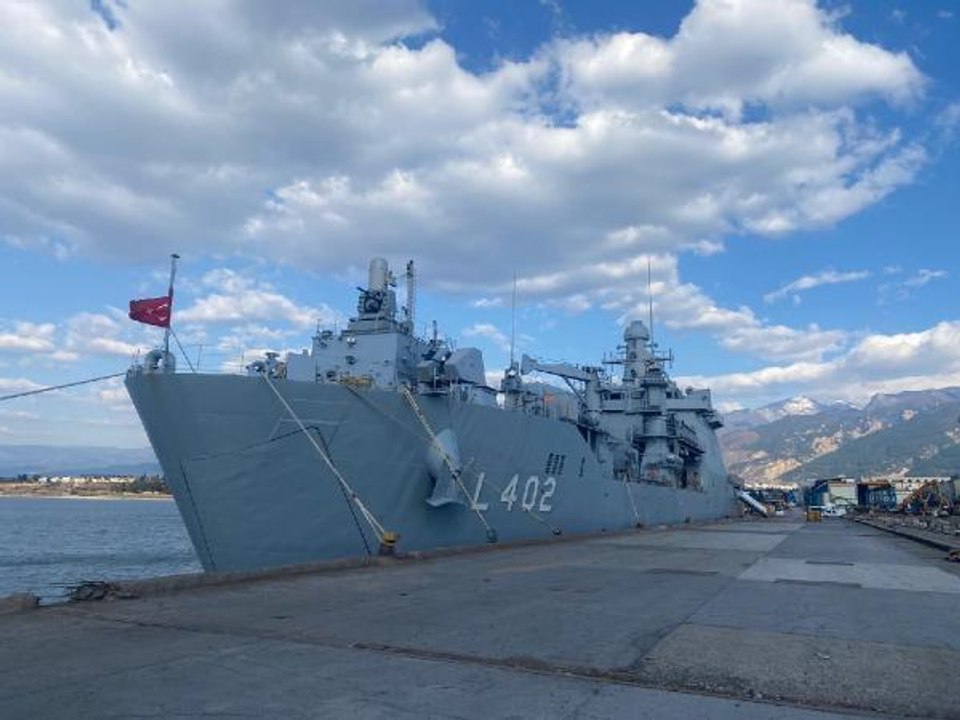 'TCG BAYRAKTAR' VE 'TCG SANCAKTAR' GEMİLERİ, SAHRA HASTANESİ OLDU