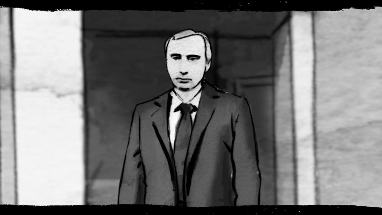 LIGNE ROUGE - En 1989, Vladimir Poutine face à des manifestants devant le KGB à Dresde