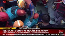 Kahramanmaraş | Depremin 135. saatinde 16 yaşındaki Hedil enkaz altından kurtarıldı