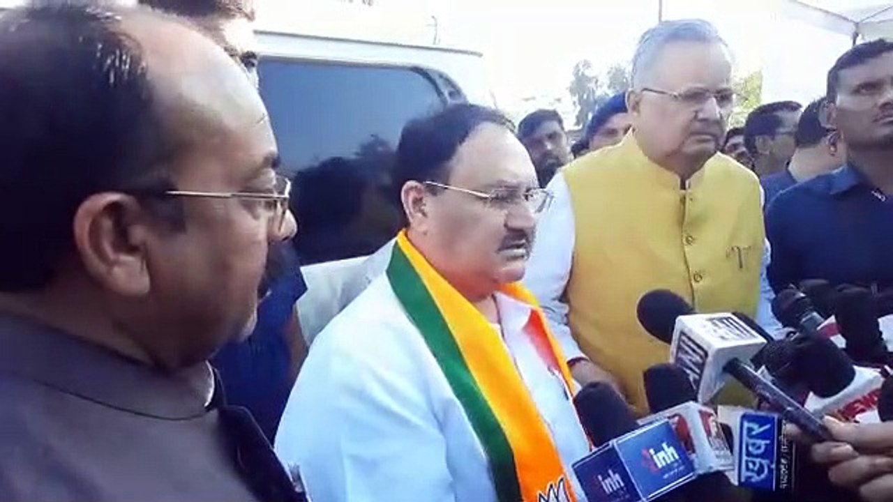 नड्डा बोले- कांग्रेस सरकार के कार्यकाल में बढ़े नक्सली हमले, भाजपा नेताओं को कर रहे टारगेट