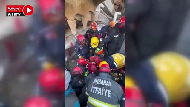 Elbistan'da 24 yaşında Melisa Ülkü isimli genç 133 saat sonra enkaz altından sağ çıkarıldı