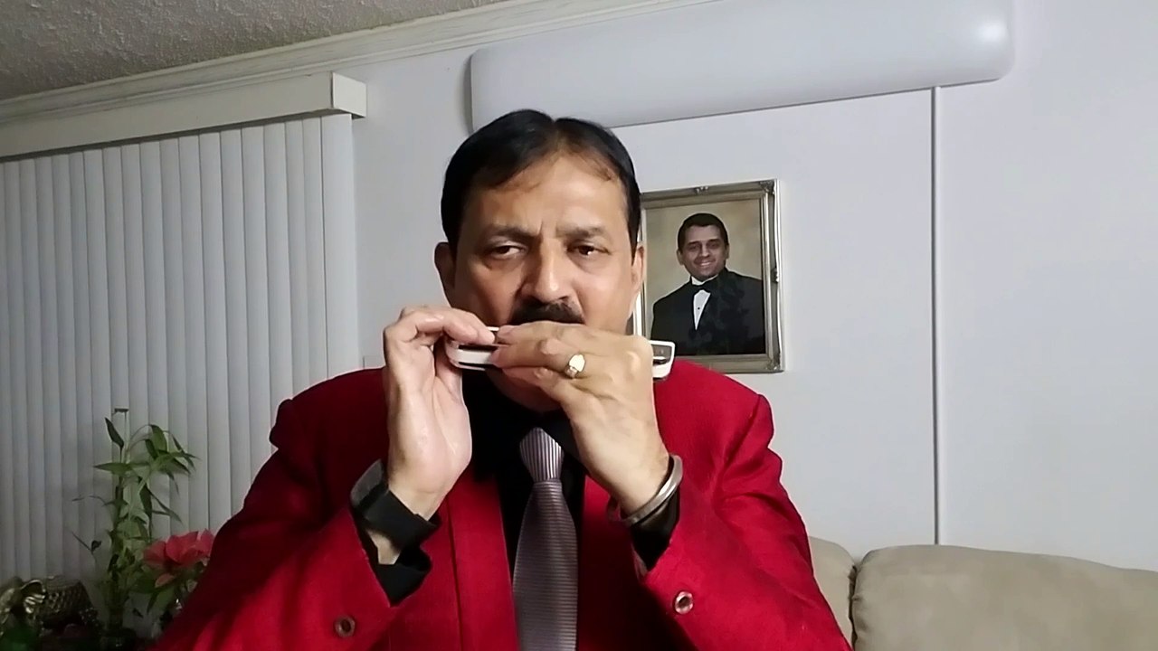 Kisi Ki Muskurahaton pe-Film Anari 1959 on Harmonica Live Performance by Mukund Kamdar