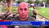 Los Olivos: Capturan a delincuentes extranjeros que cobraban cupos a mototaxistas