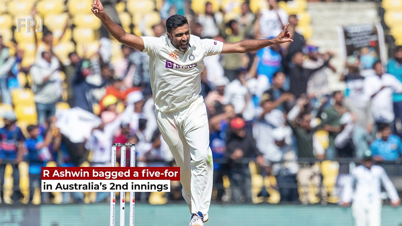 1st Test: India Dominate As Australia Capitulate in Nagpur