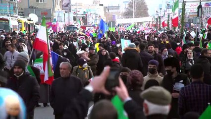 Régimen de Irán muestra determinación en aniversario 44 de Revolución Islámica