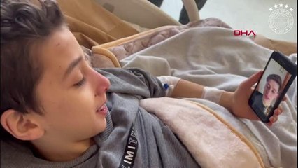 SPOR Arda Güler, enkazdan kurtarılan Mesut ile görüştü